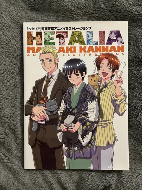 Hetalia Masaaki Kannan Anime Illustrations Art Book