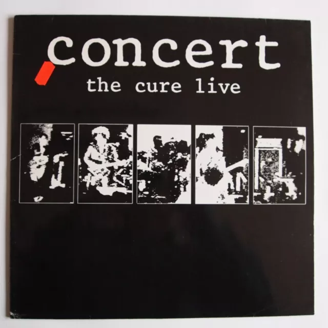 The Cure - Concert, The Cure Live; Fiction Records; wie neu!