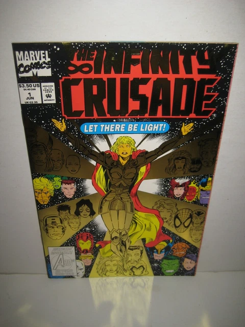 Infinity Crusade #1 Marvel Comics Avengers Infinity War Adam Warlock Thanos