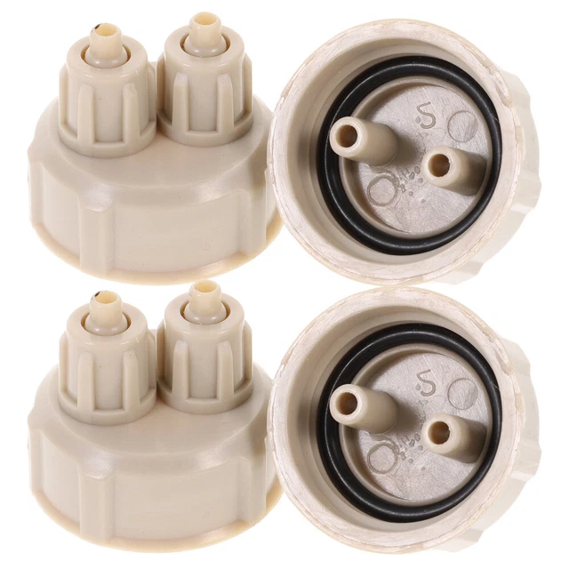 4 Pcs DIY Co2 Kit Aquarium Plants DIY Reactor Multitools Bottle Cap
