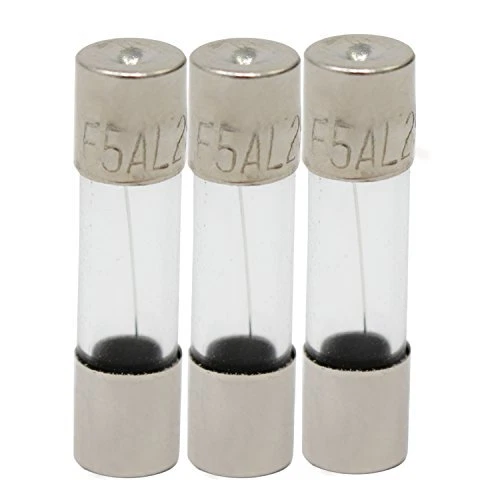 Aussel kit d'assortiment de fusibles de tube de lueur rapide de cartouche de ... 2