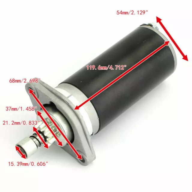 NEW STARTER 25ELR 25ES 25ESH 25ESR 25L 25MLH Fits YAMAHA OUTBOARD MOTOR 88-10 S2