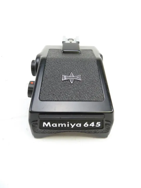 Buscador de prismas Mamiya M645 AE se vende TAL CUAL (medidor no funciona correctamente)