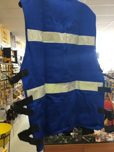 1605 JLS Safety Vest Royal Blue One Size Fits All 2