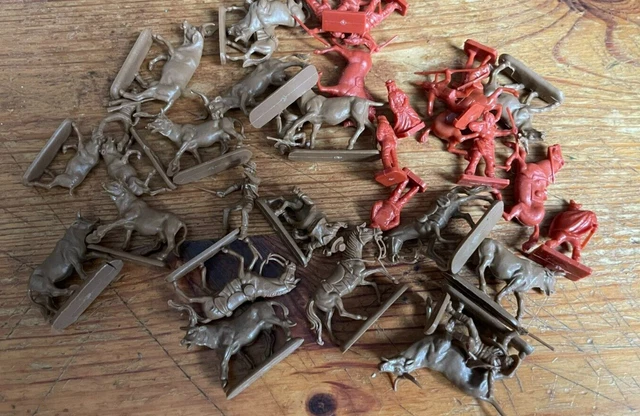 Figurine Jecsan Far West – Cowboy à Cheval, Sachet Vintage Espagne