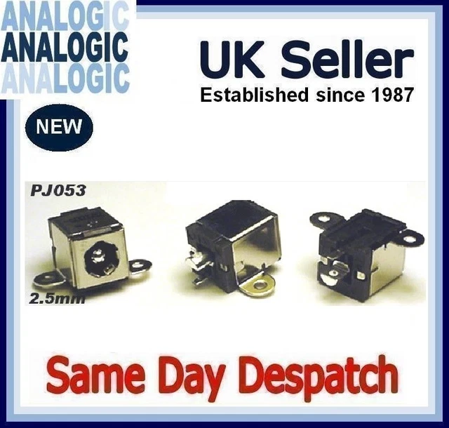 New HP Pavilion ZD7000, ZD7100, ZD7200, ZD73000 PJ053 2.5mm DC Jack