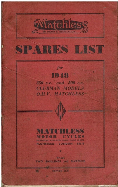 Parts Catalogs, Motorcycle Manuals & Literature, Manuals