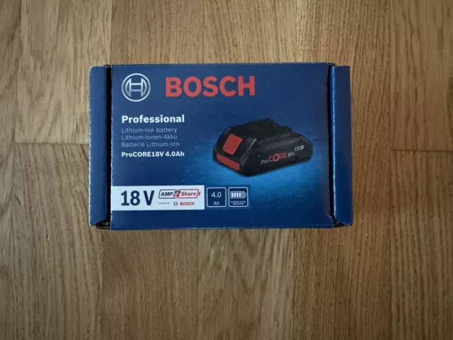 Bosch Professional ProCore 18V 4.0Ah Akku Neu