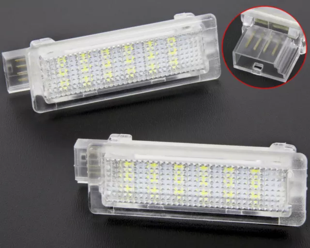 2x Led Fussraumleuchte passend für BMW 1er F20 F21 | 2er F22 F87 F23 F45 F46