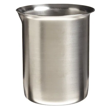 Graphite Crucible:80 mmOD x 60 mm ID x 83mm Height with 9.5mm pour