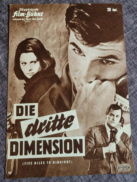 IFB-FILMPROGRAMM: SOPHIA LOREN in "Die dritte Dimension" - Anthony