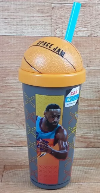 Zak Designs Space Jam: A New Legacy Slam Dunk Tumbler with Straw