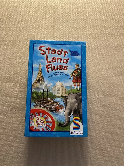GW19cd Schmidt Spiele - Stadt, Land, Fluß