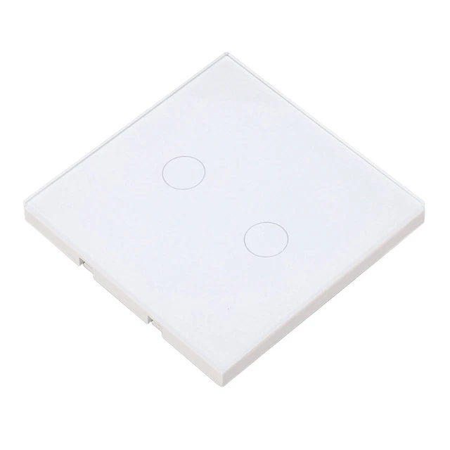 Interrupteur 'éclairage Tactile Mural 2 Gang Single Fire Wire Control