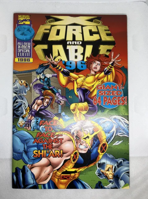 X-Force and Cable #96 Annual Marvel Comics 1996 64 Pages