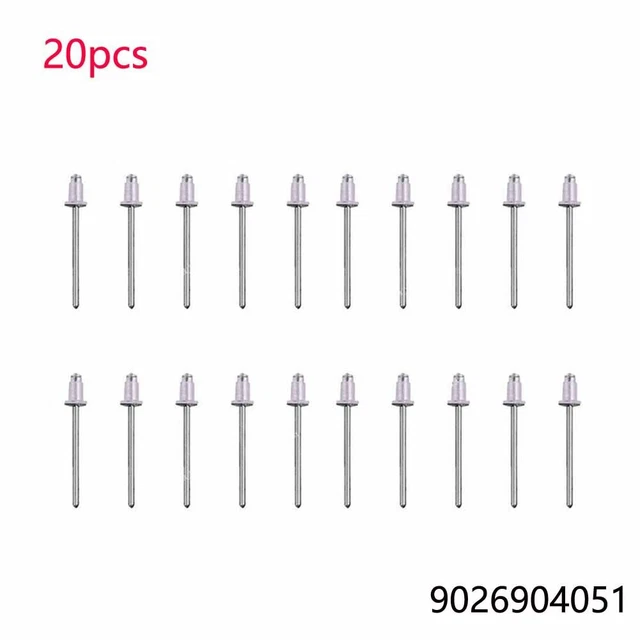 FOR`LEXUS 90269-04051 20PC Door Reveal Molding Rivet With Plastic Cap ...