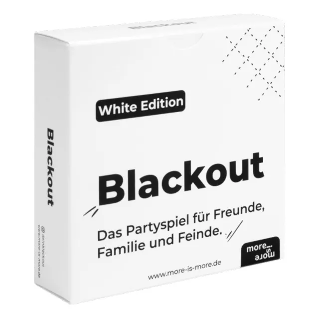 Spiel Blackout - Weiße Edition (Hutter Vertriebssortiment) NEU/OVP