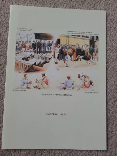 Vintage Canberra Cruise Luncheon Menu- P&0 Pencillings-Monday 2Nd September 1996