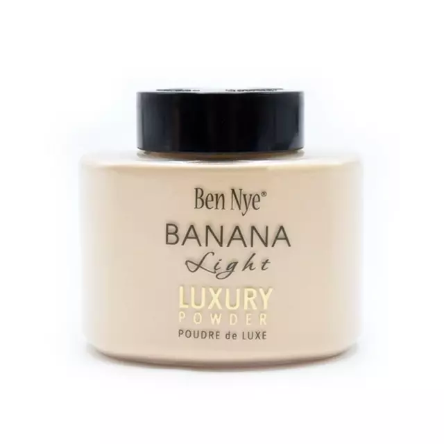 Ben Nye ,Banana Light Powder 1.5oz /42g Authentic New Light color