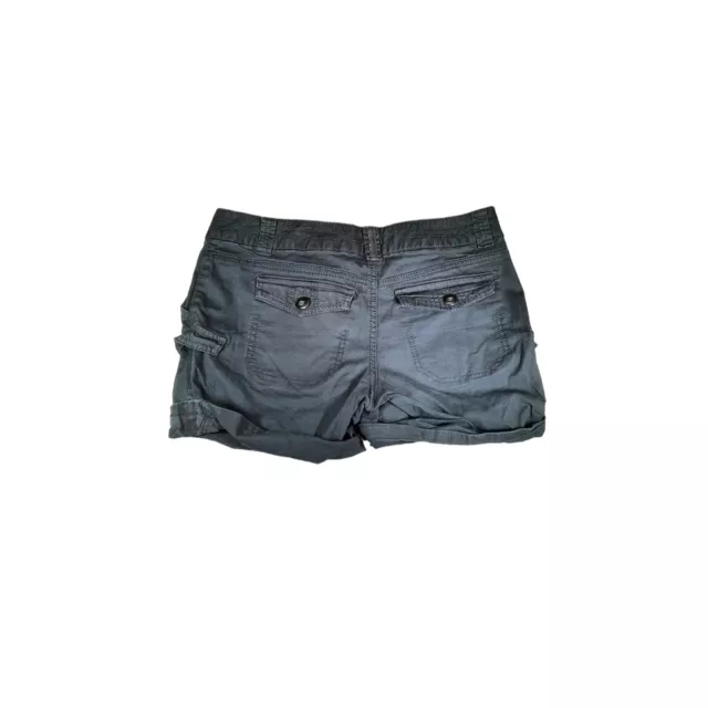 Candies low rise black cargo shorts Y2K size 7 girls juniors