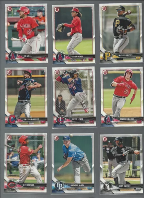 2018 BOWMAN DRAFT PAPER #'s 1-200 ( ROOKIE RC's, PROSPECTS, 1st CARDS) - U PICK!