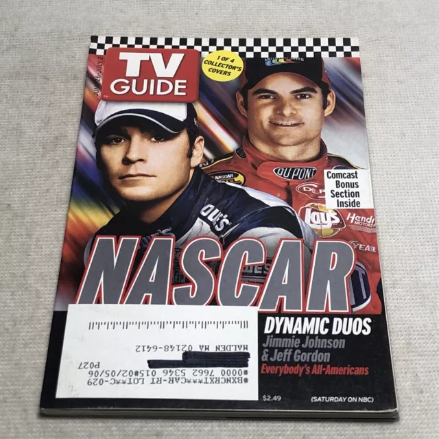 TV Guide Magazine - June 25-July 8 , 2007 - Nascar - Dale