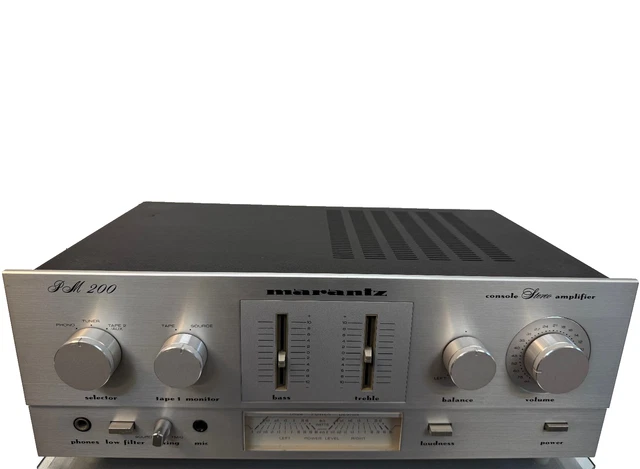 Ampli Stéréo Vintage Marantz PM520 DC - à Réviser Pour Restauration Hifi