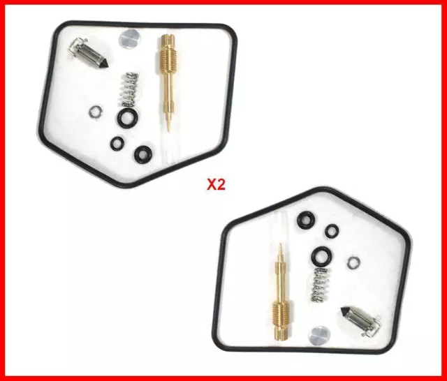 2x Kit de Réparation de carburateur CAB-K5 pour KAWASAKI KZ 750 E 1980-1982