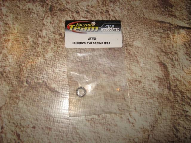 RC Associated Factory B4 T4 SC10 Series HD Servo Saver Spring (1) 9657