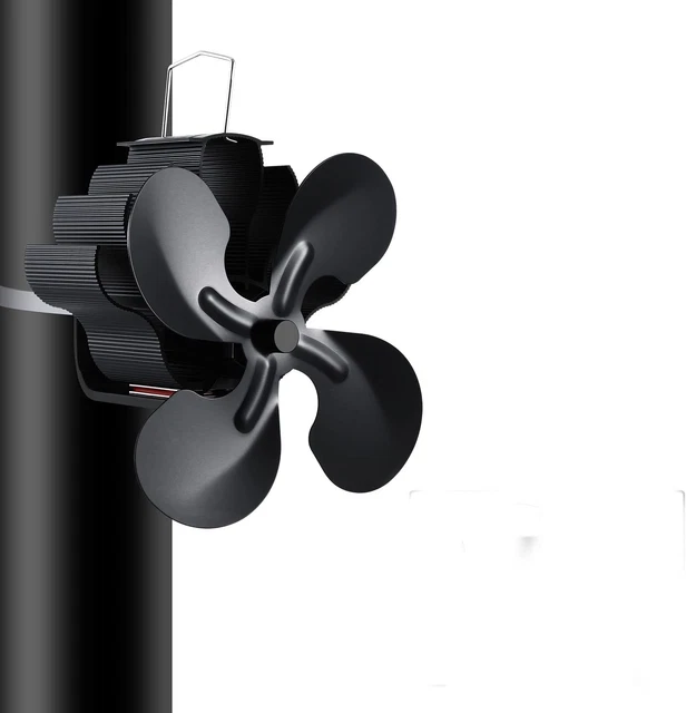 Heater Powered Stove Fan ,Flue Pipe Hanging Fireplace Fan of Wood/Log Burner/Fir