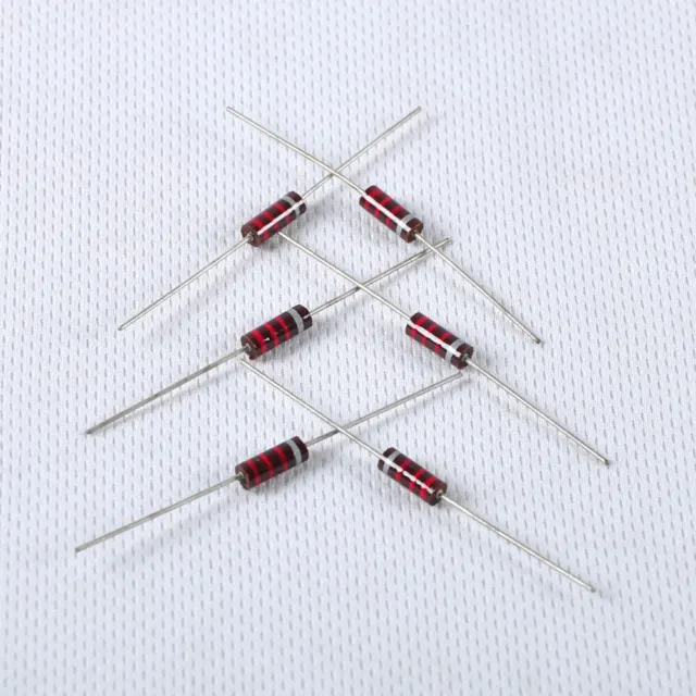 10pcs 2.7R ohm 0.5W Carbon Comp Composition Vintage Resistor for Amplifier 