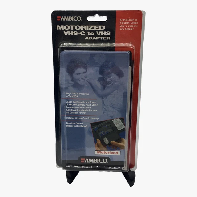 AMBICO VHSC TO VHS Converter V0731 Motorized Camcorder Cassette Tape