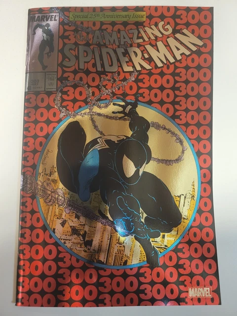 Amazing Spider-Man #300 Marvel 2023 Facsimile 1st app Venom Foil Variant 9.4 NM