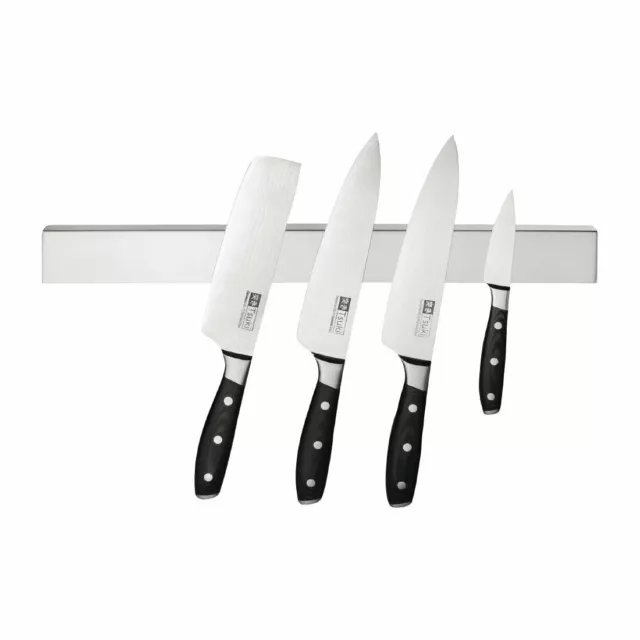 Vogue Stainless Steel Magnetic Knife Rack 360Mm Cp119