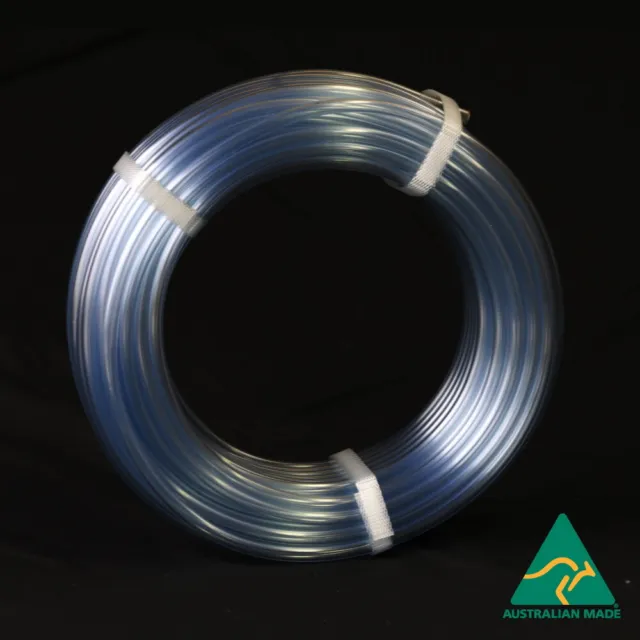 Clear Vinyl Tubing 16mm x 15m –Food Grade PVC Plastic Tube AS2070 Water Hose FEC