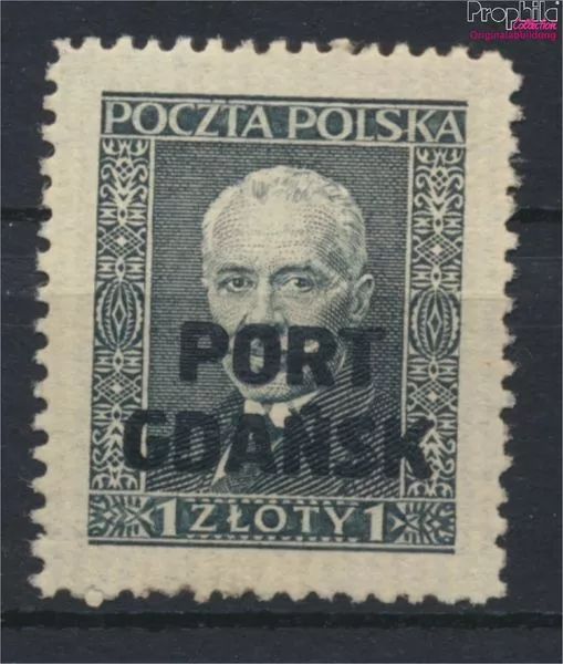 Briefmarken Polnische Post Danzig 1929 Mi 23x  postfrisch (9910688