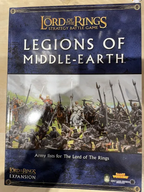 The Lord of The Rings Legions of Middle Earth Strategy Battle Games Workshop