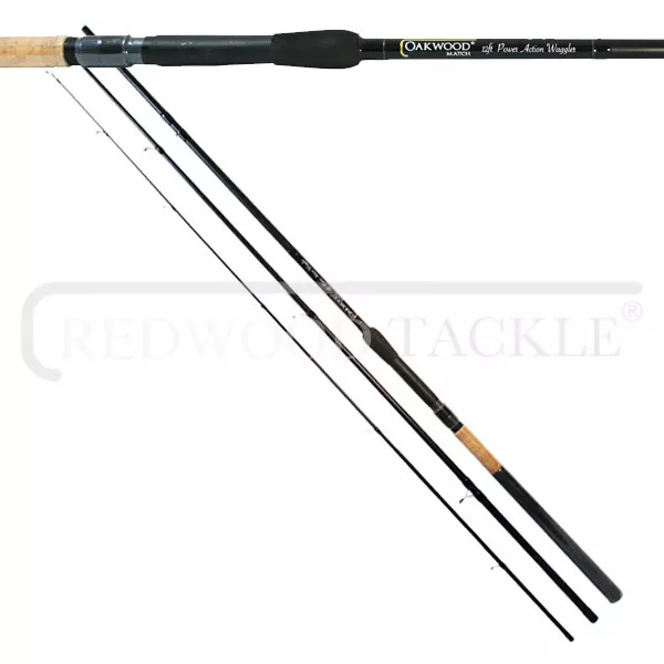 Brand New Oakwood 12FT Power Match Action Waggler/Float Fishing Rod 12ft 3pc