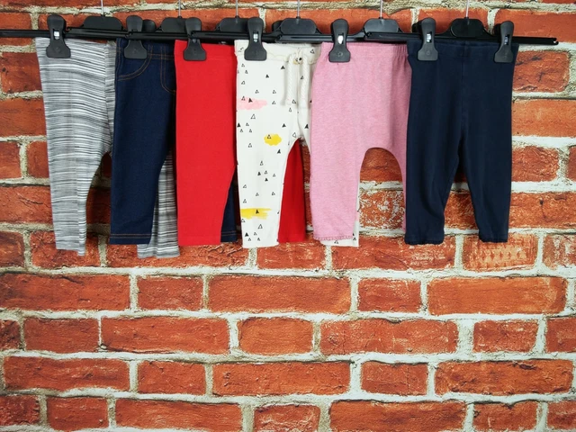 Pacchetto Bambine Età 6-9 Mesi Next Zara M&S Ecc. Leggings Pantaloni Fondo 74Cm