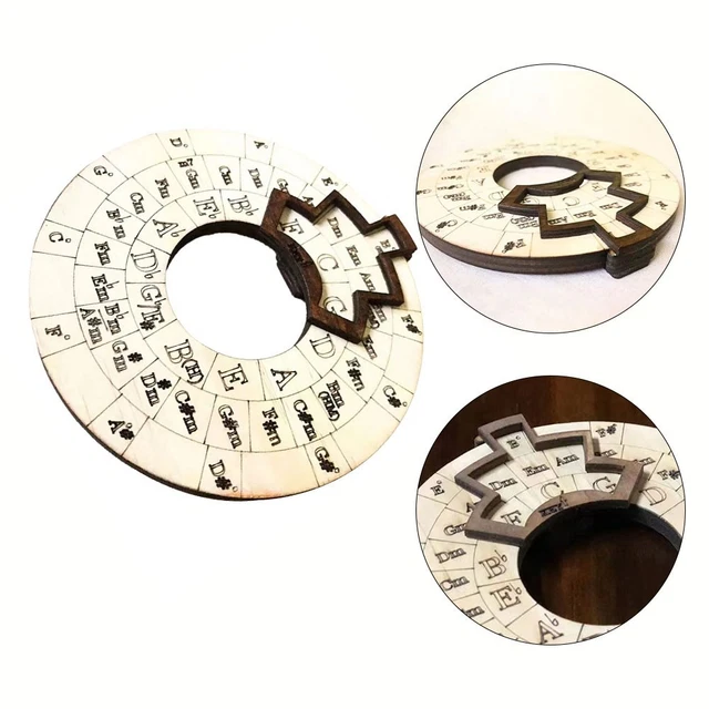 Musical Compact OUTIL ÉDUCATIF MUSICAL compact en bois guide théorie musicale simplifié ...