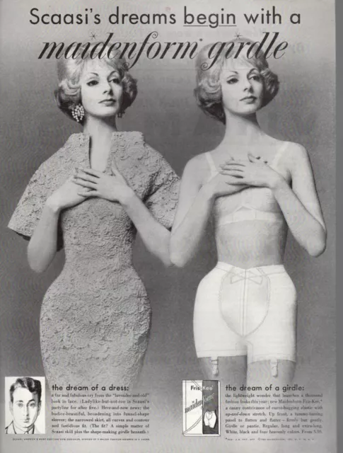 60'S MAIDENFORM SEA Dream Collection Lingerie Ad 1968 $9.50 - PicClick