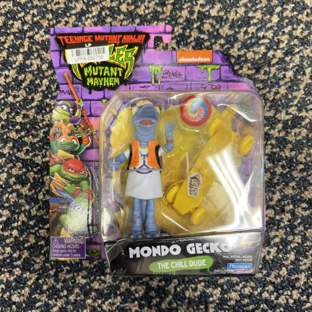 Teenage Mutant Ninja Turtles Mutant Mayhem Mondo Gecko Action Figure