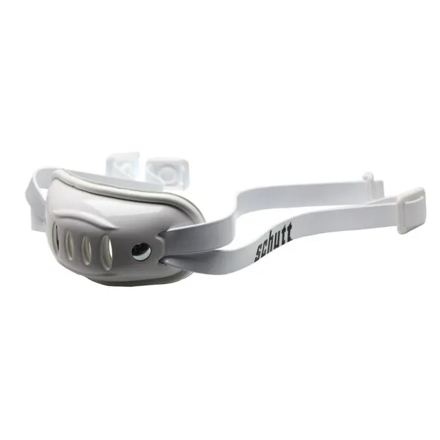 Schutt Sports SC-4 Hard Cup Chinstrap for Football Helmet  - YOUTH / White