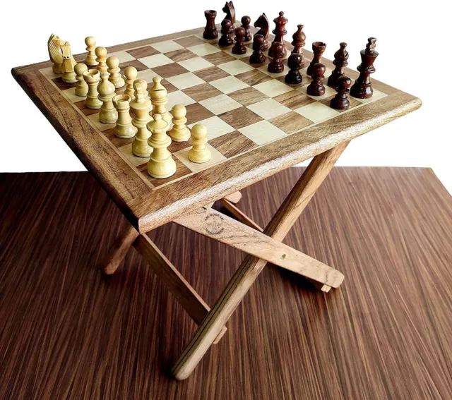 chess table game Magnetic Rosewood |Chess Set Small Folding, Home, Office, Gifts