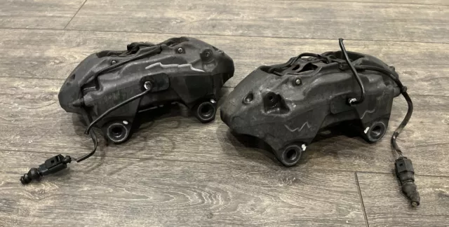 2007-10 VW Touareg 7L FRONT LEFT RIGHT 4 PISTON BREMBO brake caliper set