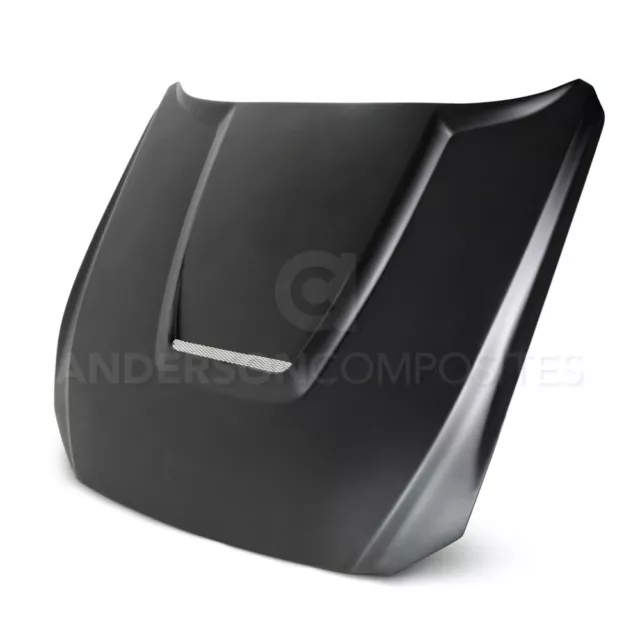 2015-2017 Ford Mustang Type-GR GT350 Style Fiberglass Hood AC-HD15FDMU-GR-GF