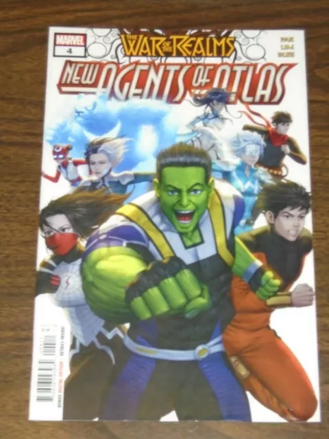 War Of The Realms New Agents Of Atlas #4 Marvel Comics August 2019
