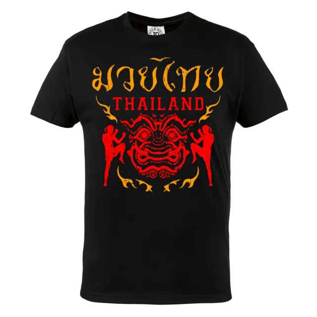 T-shirt uomo con stampa Muay Thai boxing MMA arti marziali per un regalo