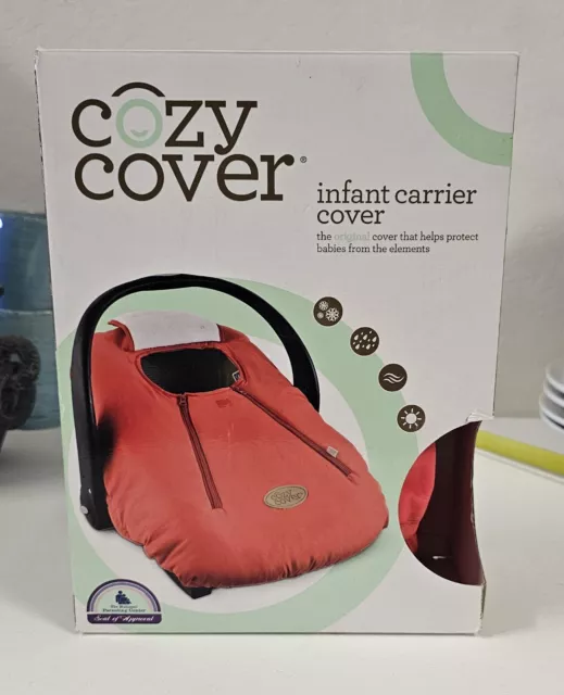 Cozy Cover Infant Carrier Cover, Secure Baby Car Seat Cover - BRAND NEW