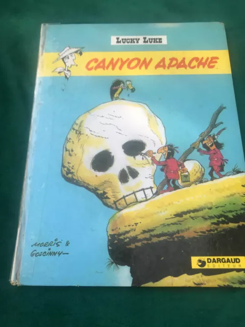 Bd Lucky Luke / Morris Goscinny / Canyon Apache  /  1971 / Dargaud